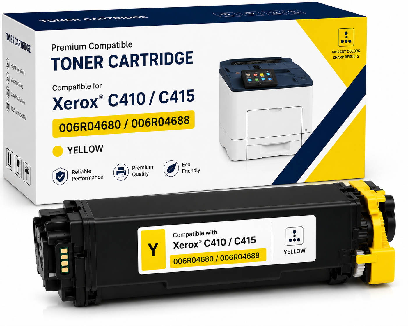 Xerox C410 / C415 Yellow Toner Cartridge