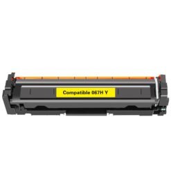 Compatible Canon 067H Yellow Toner Cartridge With Chip High Yield