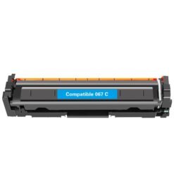 Compatible Canon 067 2350 Pages Cyan Toner Cartridge With Chip