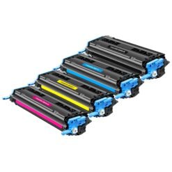 Compatible HP 124A Toner Cartridge Set