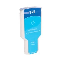 Compatible HP 745 300ml Cyan Ink Cartridge