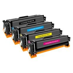 Compatible HP 218X Toner Cartridge Set With Chip
