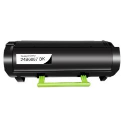 Compatible Lexmark 24B6887 Black Toner Cartridge