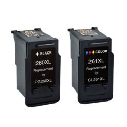 Compatible Canon PG-260XL CL-261XL Combo Inkjet Cartridge