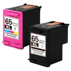 Compatible HP 65XL Ink Cartridge Combo