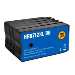 Compatible HP 712 Ink Cartridge Combo BK/C/M/Y