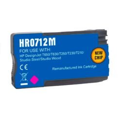 Compatible HP 712 (3ED68A) 29ml Magenta Ink Cartridge