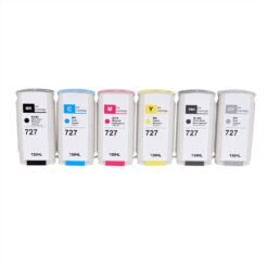 Compatible HP 727 300ml Ink Combo MBK/PBK/C/M/Y/GY