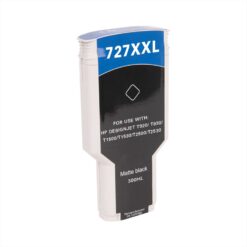 Compatible HP 727 (C1Q12A) 300ml Matte Black Ink Cartridge