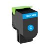 Compatible Lexmark 78C1XC0 78C1X20 Cyan Toner Cartridge