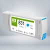 Compatible HP 831A (CZ683A) 775ml Cyan Ink Cartridge