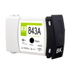 Compatible HP C1Q57A (843A) Black Ink cartridge / 400 ml
