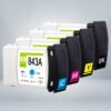 Compatible HP 843A Combo BK/C/M/Y Ink Cartridge / 400-ml