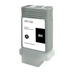 Compatible Canon PFI-102BK Black Ink Cartridge
