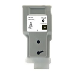 Compatible Canon PFI-207BK 300ml Black Ink