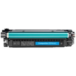 Compatible HP 307A,CE741A,Cyan Toner Cartridge