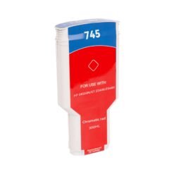 Compatible HP 745 300ml Chromatic Red Ink Cartridge