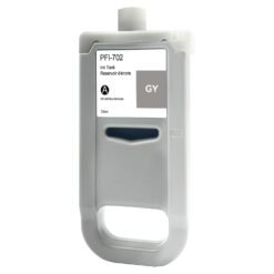 Compatible Canon PFI-702GY 700ml Grey Ink