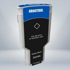 Compatible HP 728XL Matte Black 300ML Ink Cartridge