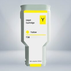 Compatible HP 738 YELLOW 300ML Ink Cartridge