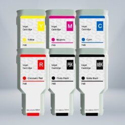 Compatible HP 746 300ML Ink Combo MBK/PBK/CR/C/M/Y