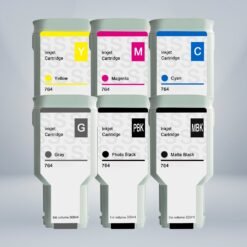 Compatible HP 764 300ML Ink Combo MBK/PBK/C/M/Y/GY
