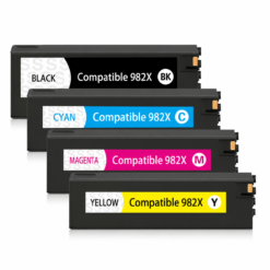Compatible HP 982X High Yield Inkjet Cartridge Set BK/C/M/Y