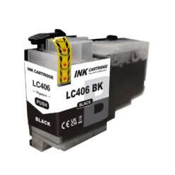 Compatible Brother LC406XL High Yield Black Ink Cartridge