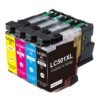 Compatible Brother LC501 LC501XL High Yield Ink Cartridge Combo BK/C/M/Y