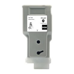 Compatible Canon PFI-207MBK 300ml Matte Black Ink