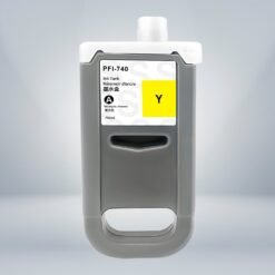 Compatible Canon PFI 740 Yellow Ink Cartridge