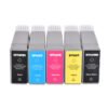 Compatible Canon PFI-107 Ink Cartridge Combo MBK/BK/C/M/Y