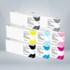 Compatible Epson T565 220ML Set of 8 Ink Cartridge