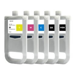Compatible Canon PFI-707 700ml Ink Combo MBK/BK/C/M/Y