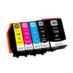 Compatible Epson T302XL Ink Cartridge 5pcs Combo