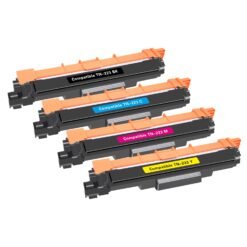 Compatible Brother TN223 Toner Cartridge Combo WITH CHIP