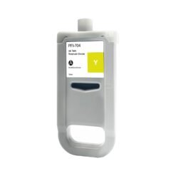 Compatible Canon PFI-704Y 700ml Yellow Ink