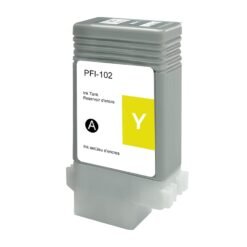 Compatible Canon PFI-102Y Yellow Ink Cartridge